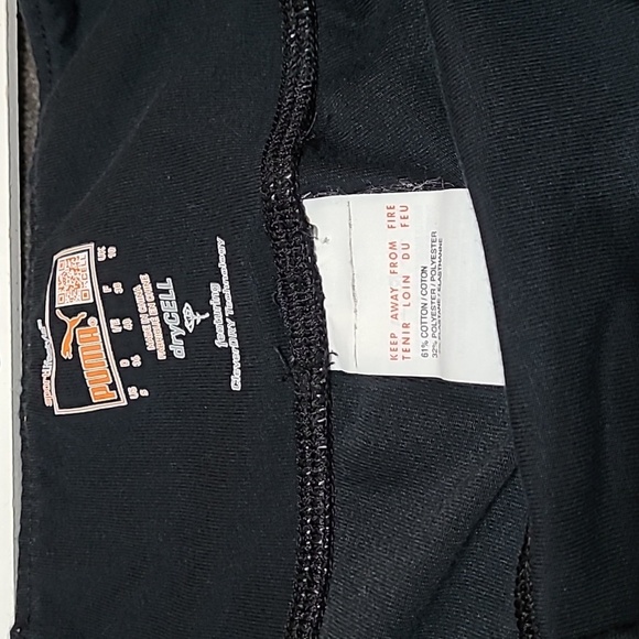 PUMA DRYCELL CROPPED SPORT LIFESTYLE RUCHED CROPPED LEGGINGS - Picture 9 of 13